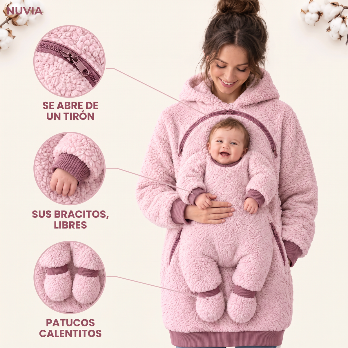 Sudadera Abrazo Nuvia™